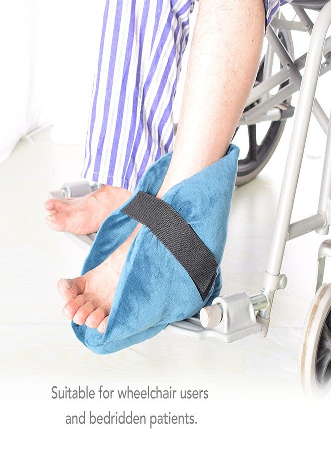 ZJchao Heel Protector Cushion, Thick Soft Pain Relief Heel Protector Pillows Heel Protector Pillow Off Loading Heel Boot Heel Protectors with Standard Size for Pressure Sores Bedsores Decubitus - Image 5